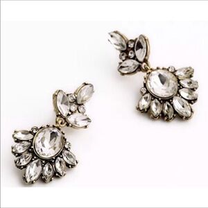 CRYSTAL STATEMENT EARRINGS #171